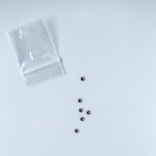 Clear Swarovski Gems - moonrockgems